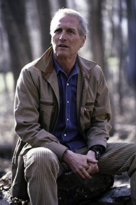 Paul Newman on a rock Photo Print 8 x 10 Paul Newman on a rock Photo Print 8 x 10