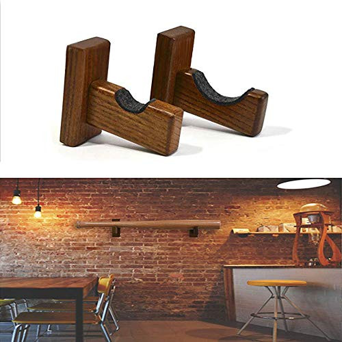 Baseball Bat Display Case Wall Mount_ Solid Wood Baseball Bat Holder Horizontal Display Rack Brackets Hanger_ Wooden Baseball Softball Bat Rack Baseba