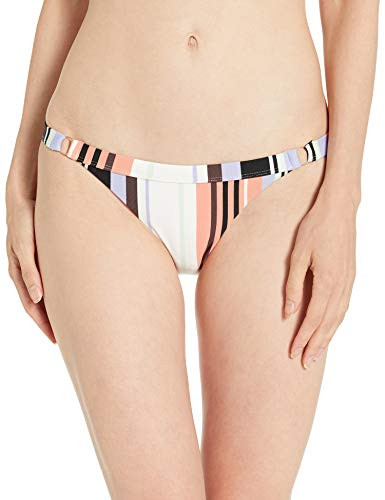 Volcom Womens Stripe Tease Hipster Full Bikini Bottom_ Multi_ Extra Large