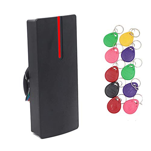 BSTUOKEY RFID Reader Proximity Card Reader Wiegand 2634 Bit Output Door Access Reader Waterproof IP68 Access Control 125KHZ Card Reader with 10 Color