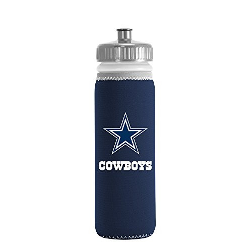 NFL Dallas Cowboys Van Metro Sports Bottle, Blue, 22-ounce