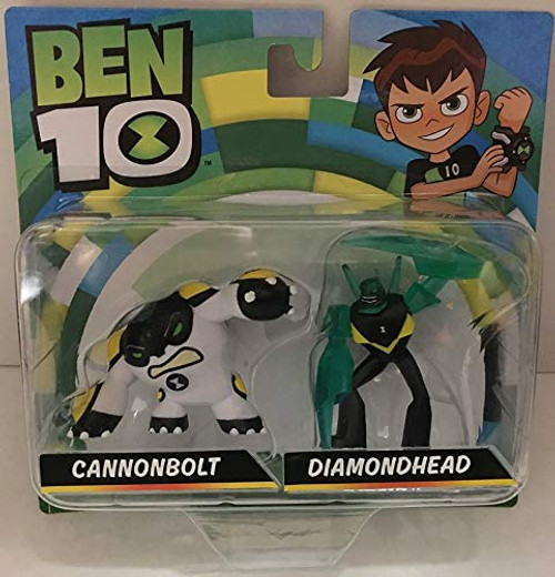 Ben 10 Diamondhead and Cannonbolt Mini Figure 2 Pack Ben 10 Diamondhead and Cannonbolt Mini Figure 2 Pack