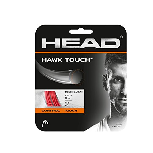 HEAD Hawk Touch Tennis String Set_ 17g_ Red