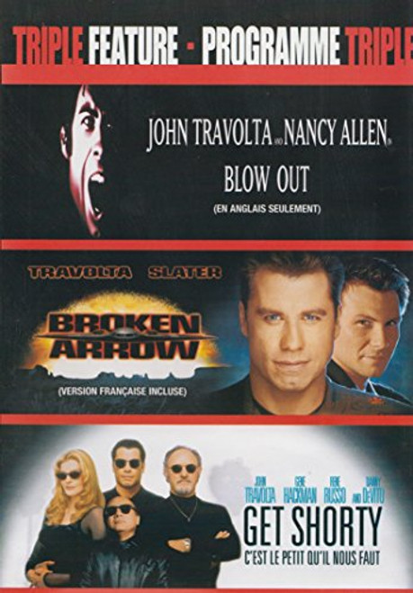 John Travolta Triple Feature  Blow Out  Broken Arrow  Get Shorty