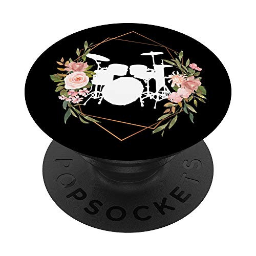Drum Drummer Drumming Rock Metal Indie Jazz Bluegrass Black PopSockets PopGrip Swappable Grip for Phones and Tablets Drum Drummer Drumming Rock Metal Indie Jazz Bluegrass Black PopSockets PopGrip Swappable Grip for Phones and Tablets