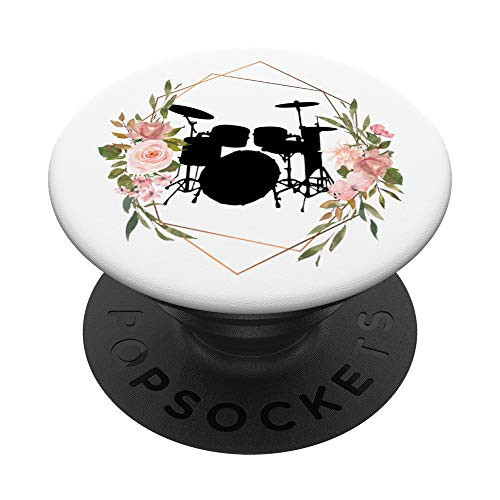 Drum Drummer Drumming Rock Metal Indie Jazz Bluegrass White PopSockets PopGrip Swappable Grip for Phones and Tablets Drum Drummer Drumming Rock Metal Indie Jazz Bluegrass White PopSockets PopGrip Swappable Grip for Phones and Tablets