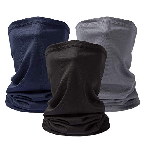 Neck Gaiters _ Face Bandana Scarf Sun UV Protection Neck Gaiter Breathable Bandana Balaclava Headwear Quick Dry Cooling Face Cover Headband for Men Wo