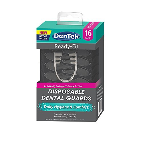 DenTek Ready-Fit Disposable Guard | 16 Guards | Protection for Nightime Teeth Grinding