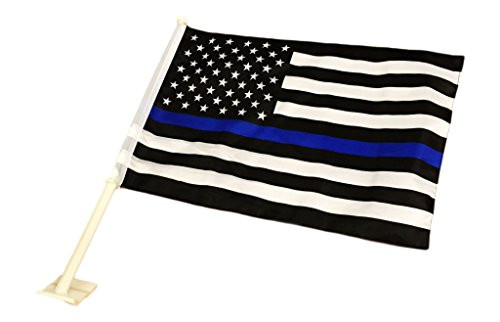 Pointview Flags Thin Blue Line AmericanCar Flag
