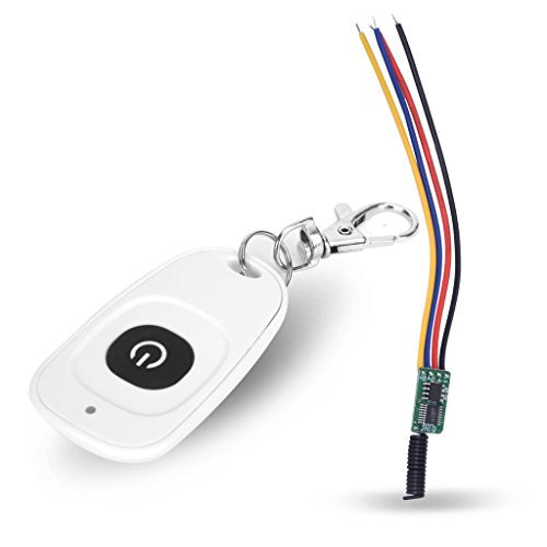 DC 3_7V 5V 12V 24V 1A Mini Wireless Remote Control Switch ON OFF Kit Momentary 433mHz Low Voltage Load Controller Power Button Wide Voltage Range With