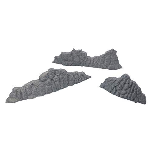 Tall Rock Formations_ 3D Printed Tabletop RPG Scenery and Wargame Terrain for 28mm Miniatures