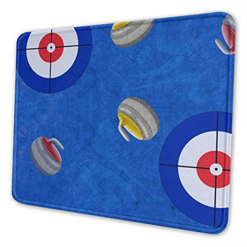 Mouse Pad Customized Curling Rocks Non_Slip Rubber Mouse pad Gaming Mouse Pad for Computers Laptop PC Office