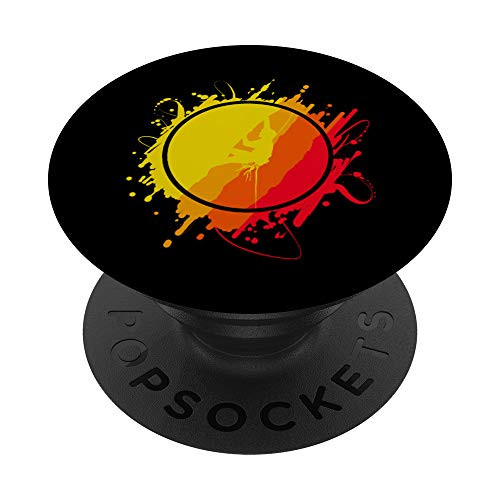 Rock Climbing Gift Sunset Climber PopSockets PopGrip Swappable Grip for Phones and Tablets Rock Climbing Gift Sunset Climber PopSockets PopGrip Swappable Grip for Phones and Tablets