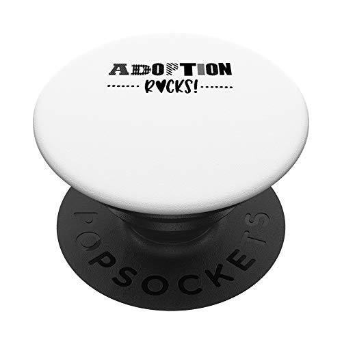 Adoption Rocks Cute Family Love Adopted Children PopSockets PopGrip Swappable Grip for Phones  and  Tablets