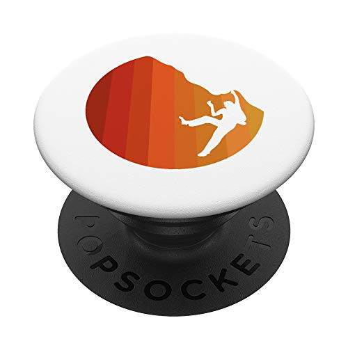 Vintage Retro Rock Climbing Climber Gift PopSockets PopGrip Swappable Grip for Phones  and  Tablets Vintage Retro Rock Climbing Climber Gift PopSockets PopGrip Swappable Grip for Phones  and  Tablets