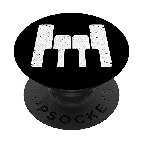 Keyboard Pianist Funny Musician Piano Rock Music Gift PopSockets Grip and Stand for Phones and Tablets