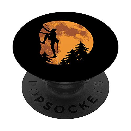 Rock Climbing sunset climber gift PopSockets Grip and Stand for Phones and Tablets Rock Climbing sunset climber gift PopSockets Grip and Stand for Phones and Tablets
