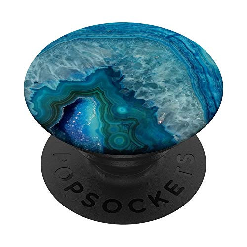 Agate Stones Rocks Minerals Geology Agates PopSockets PopGrip Swappable Grip for Phones  and  Tablets
