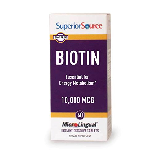 Superior Source Biotin, 10,000 mcg, 60 Count
