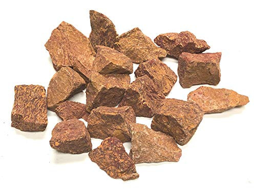 Zentron Crystal Collection Natural Rough Script Jasper with Velvet Bag _ Large 1 inch Natural Bulk Rocks for Tumbling_ Wire Wrapping_ Polishing_ Wicca and Zentron Crystal Collection Natural Rough Script Jasper with Velvet Bag _ Large 1 inch Natural Bulk Rocks for Tumbling_ Wire Wrapping_ Polishing_ Wicca and