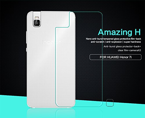 Nillkin Screen Protector for Huawei Honor 7i - Retail Packaging - H Anti Transparent BACK