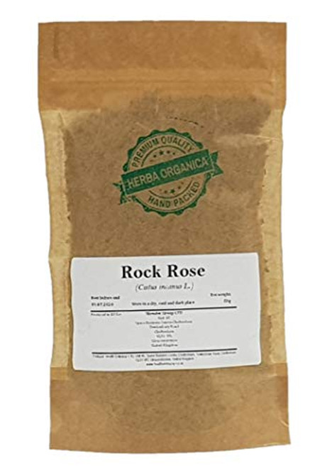 Rock Rose _ Cistus Incanus L  Herba Organica  Hoary Rock_Rose  50g Rock Rose _ Cistus Incanus L  Herba Organica  Hoary Rock_Rose  50g