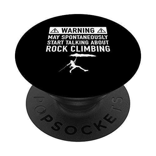 Rock Climbing Gift Idea PopSockets PopGrip Swappable Grip for Phones  and  Tablets