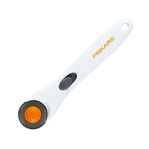 Fiskars Cutter Rotary 28mm Stick WhiteOrange