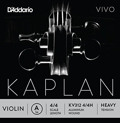 DAddario Kaplan Vivo Violin A String_ 44 Scale_ Heavy Tension