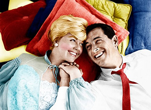Pillow Talk From Left Doris Day Rock Hudson 1959 Photo Print  14 x 11