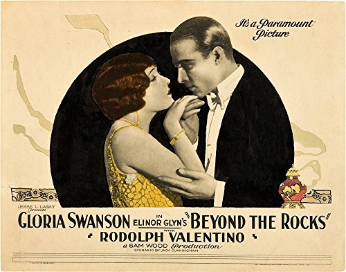 Posterazzi Beyond The Rocks L_R Gloria Swanson Rudolph Valentino On Lobbycard 1922_ Movie Masterprint Poster Print_ 14 x 11 Posterazzi Beyond The Rocks L_R Gloria Swanson Rudolph Valentino On Lobbycard 1922_ Movie Masterprint Poster Print_ 14 x 11