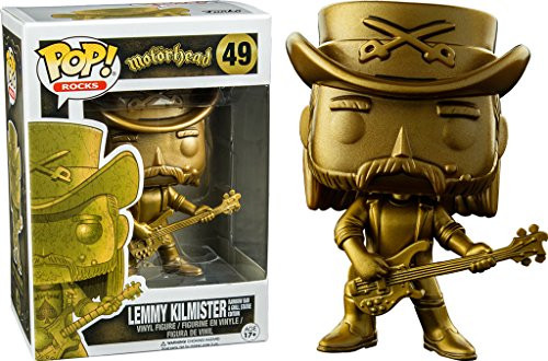 Funko POP Rocks Motorhead Lemmy Kilmister 49 Ltd_ 5_000  Gold Edition
