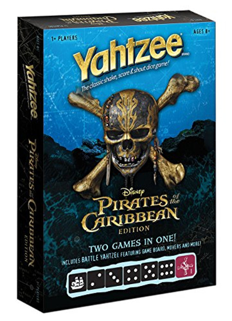 USAopoly Pirates of The Caribbean Yahtzee Game
