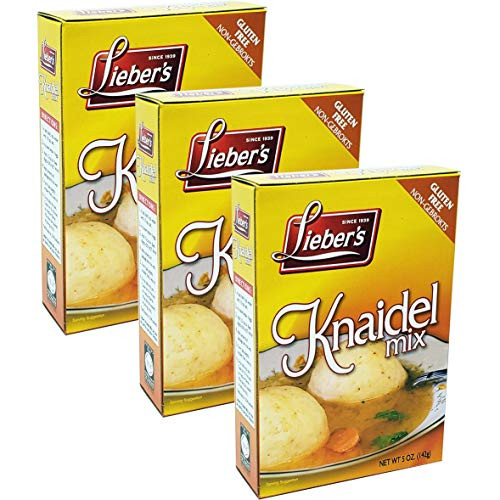 Matzo Ball Knaidel Mix_ Gluten Free_ Kosher For Passover_ 5 Ounce Box  3_Pack