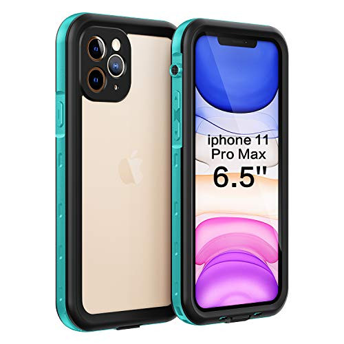 Fansteck iPhone 11 Pro Max Waterproof Case_  6_5 inch  IP68 Full_Body Protective Case with Built_in Screen Protector_ SnowproofDirtproofShockproof C
