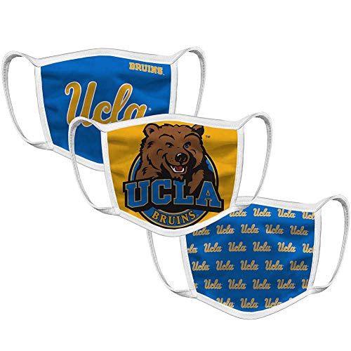 UCLA Bruins Retro Face Covering 3_Pack _ Blue