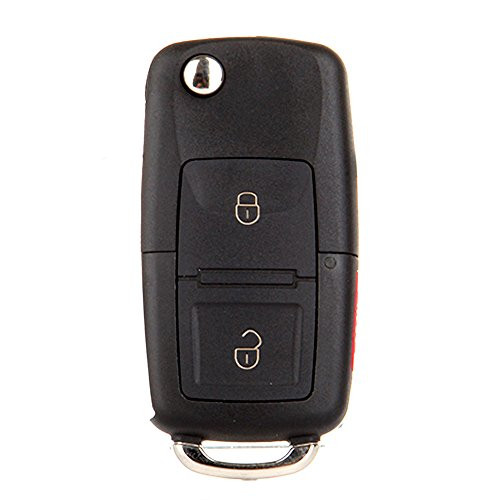 SELEAD Flip Key Fob 3 Buttons Car Key Fob Keyless Entry Remote fit for Ford for Lincoln for Mazda for Mercury 1998_2016 Antitheft Keyless Entry System