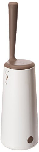 Casabella Wayclean Tall Bowl Brush, White