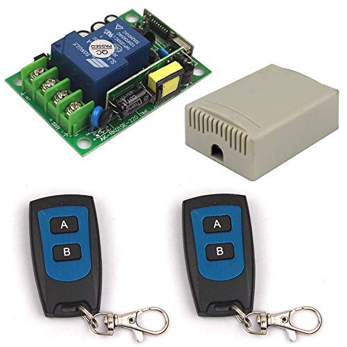 AC 110V 220V 85V_250V 30A Wireless Control Switch 433Mhz Remote Relay Switch_ 30A 1 Channel 433Mhz RF Transmitter and Receiver for High Power Air Cond