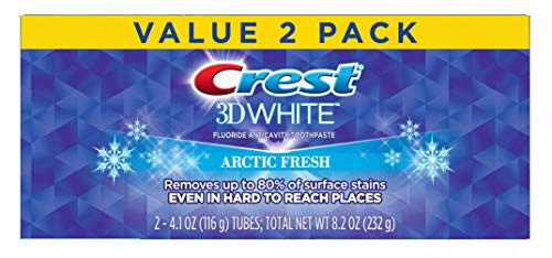 Crest Toothpaste 4_1 Ounce 3D White  Value Pack 2  Arctic Fresh