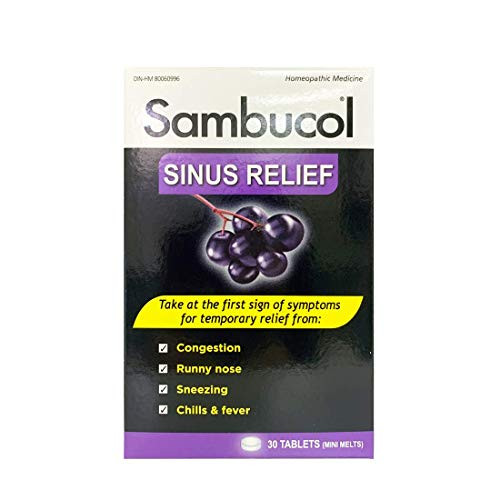 Sambucol Black Elderberry Cold  and  Flu Nasal Relief 30s