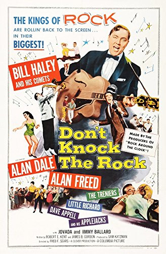 Posterazzi DonT Knock The Rock Bill Haley Alan Freed 1956 Movie Masterprint Poster Print_  11 x 17