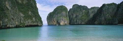 Posterazzi Rock formations in the ocean Mahya Beach Ko Lee Phi Islands Thailand Poster Print_ 18 x 6 Posterazzi Rock formations in the ocean Mahya Beach Ko Lee Phi Islands Thailand Poster Print_ 18 x 6