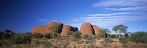 Posterazzi Rock Formations on a Landscape Olgas Northern Territory Australia Poster Print_  18 x 6 _ Varies