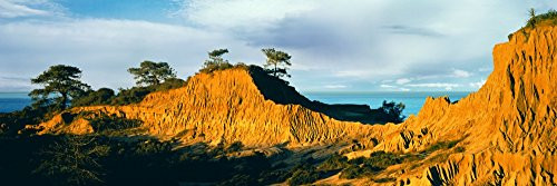 Posterazzi Rock formations on a landscape Broken Hill Torrey Pines State Natural Reserve La Jolla San Diego County California USA Poster Print_ 6 x 1 Posterazzi Rock formations on a landscape Broken Hill Torrey Pines State Natural Reserve La Jolla San Diego County California USA Poster Print_ 6 x 1