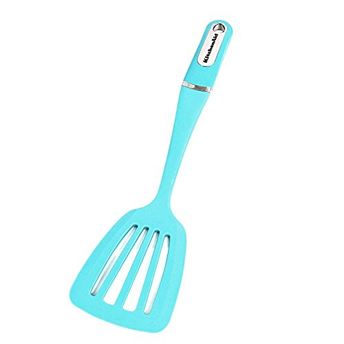 KitchenAid Classic Nylon Slotted Turner, Turquoise