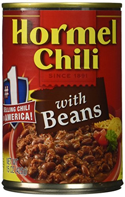 Hormel Chili with Beans 15 ounce Hormel Chili with Beans 15 ounce