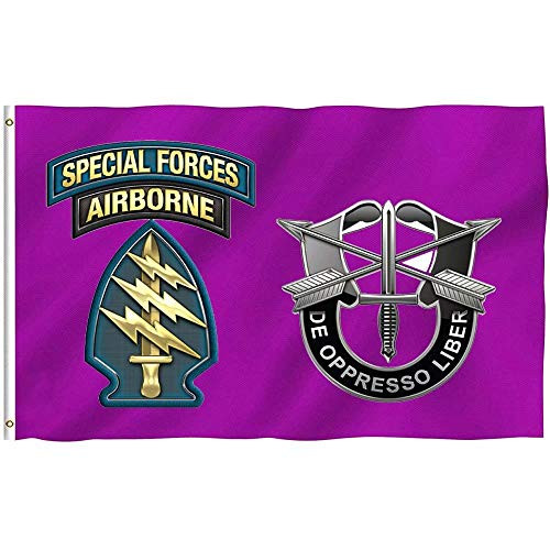 Oersted United States Army Special Forces  USASF  Large Flag Outdoor Flag Flying Flag 3x5ft Banner