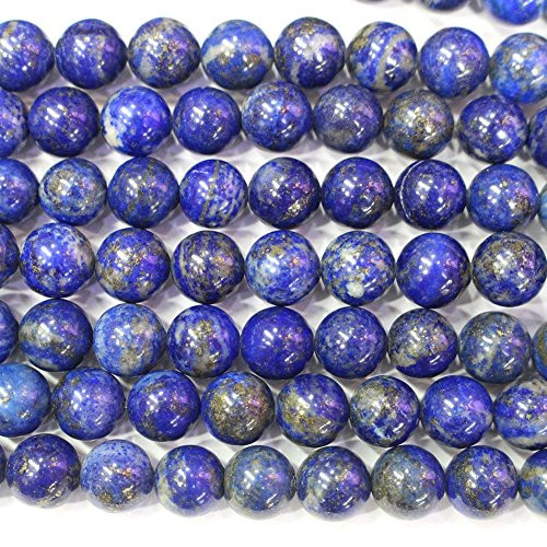 Natural Color Genuine Blue Lapis Lazuli Real Gemstone Loose Beads for Necklace Jewelry Making (Round 12mm.) Natural Color Genuine Blue Lapis Lazuli Real Gemstone Loose Beads for Necklace Jewelry Making (Round 12mm.)