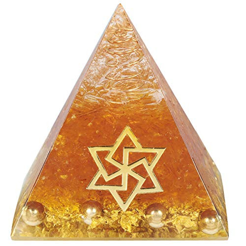 rockcloud Rock Quartz Healing Crystal Copper Wire Orgone Pyramid Stone Figurine Energy Generator for Meditation Reiki Balancing rockcloud Rock Quartz Healing Crystal Copper Wire Orgone Pyramid Stone Figurine Energy Generator for Meditation Reiki Balancing